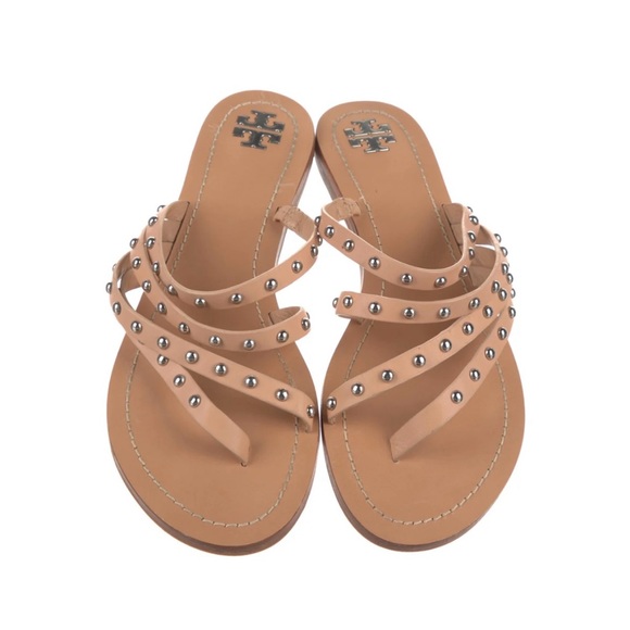 Tory Burch Leather slides - Picture 1 of 5